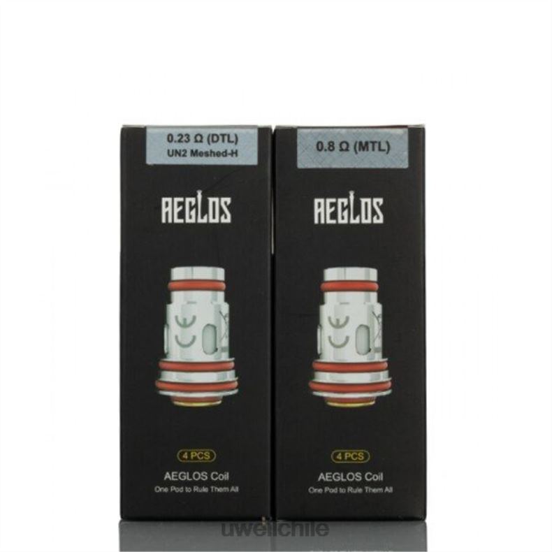 UWELL AEGLOS bobinas | paquete de 4 8DTVT269 0,8 ohmios - Vaper UWELL Precio