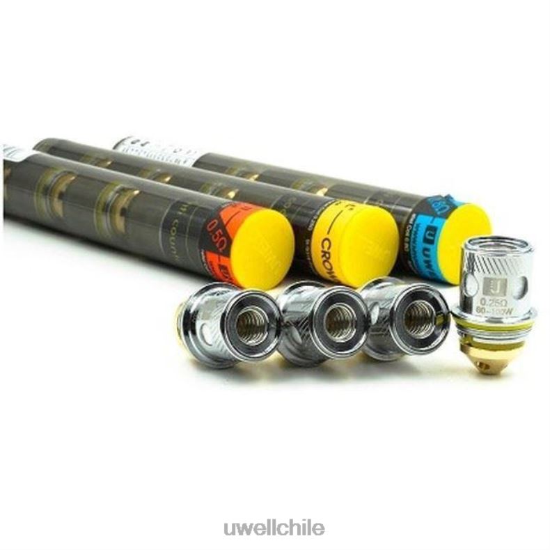 UWELL CROWN 2 bobinas de repuesto (paquete de 4) 8DTVT260 sus316 paralelo 0.25ohm - Best UWELL Flavours