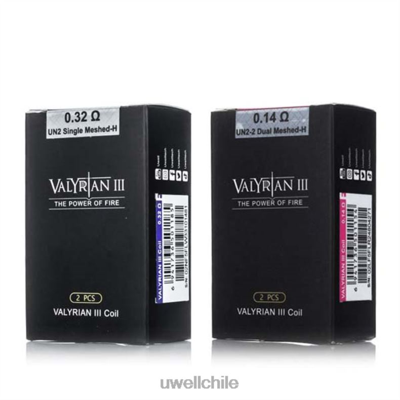 UWELL VALYRIAN 3 bobinas de repuesto | 2 paquetes 8DTVT20 fecrai 0.14ohm - Best UWELL Flavours