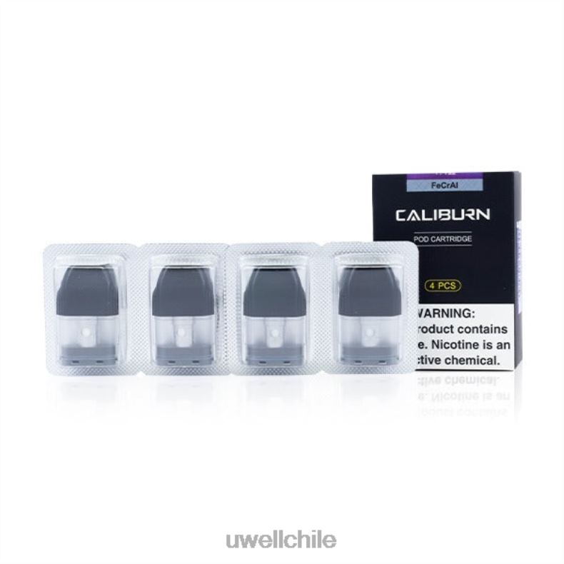UWELL CALIBURN cartucho de cápsula de repuesto 8DTVT35 paquete de 4 - UWELL Precio