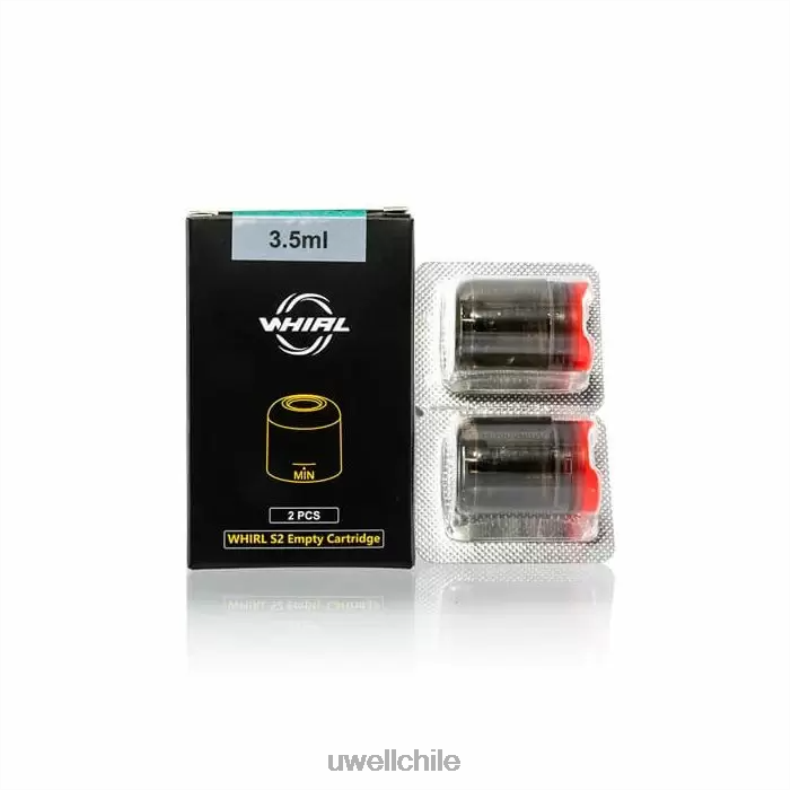 UWELL WHIRL S2 cartucho (3,5 ml) (paquete de 2) 8DTVT248 3,5 ml - UWELL Vape Price