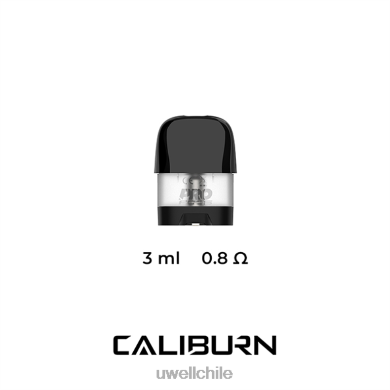 UWELL CALIBURN X vainas de repuesto | 2 paquetes 8DTVT45 Cartucho de cápsulas vacías de 3 ml - UWELL Precio