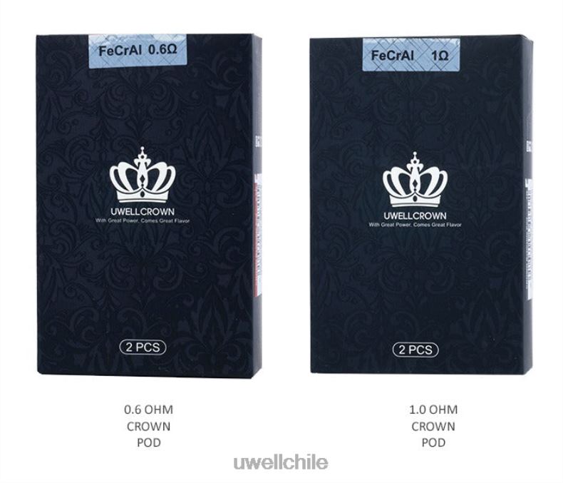 UWELL CROWN vainas (paquete de 2) 8DTVT266 1,0 ohmios - UWELL Vape for Sale