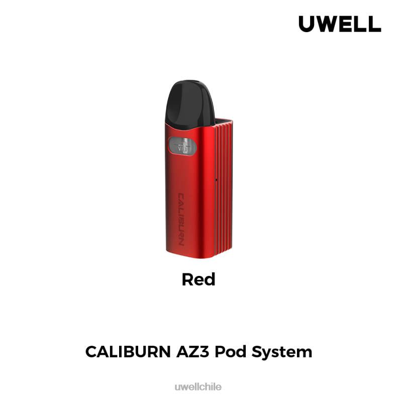 UWELL CALIBURN AZ3 kit (sistema de cápsulas) 8DTVT147 rojo - UWELL Vape Disposable