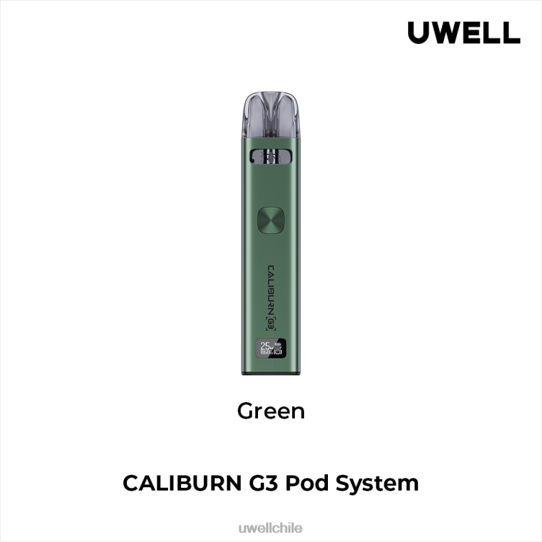 UWELL CALIBURN G3 equipo 8DTVT136 verde - UWELL Vape for Sale