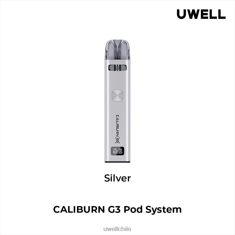 UWELL CALIBURN G3 equipo 8DTVT138 plata - UWELL Vape Price