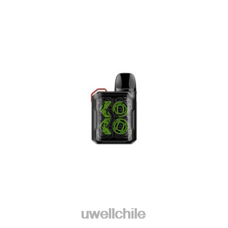 UWELL CALIBURN GK2 kit de cápsulas 8DTVT100 negro mate - Best UWELL Flavours