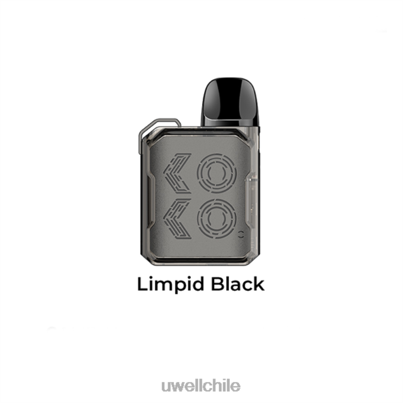 UWELL CALIBURN GK2 kit de cápsulas 8DTVT106 negro límpido - UWELL Vape for Sale