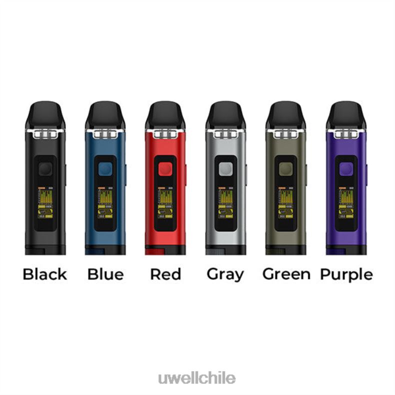 UWELL CROWN D kit de cápsulas 8DTVT117 negro - UWELL Vape Disposable