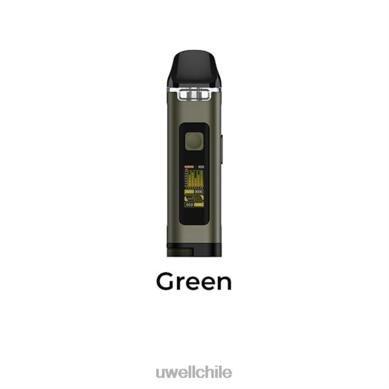 UWELL CROWN D kit de cápsulas 8DTVT119 verde - Vaper UWELL Precio