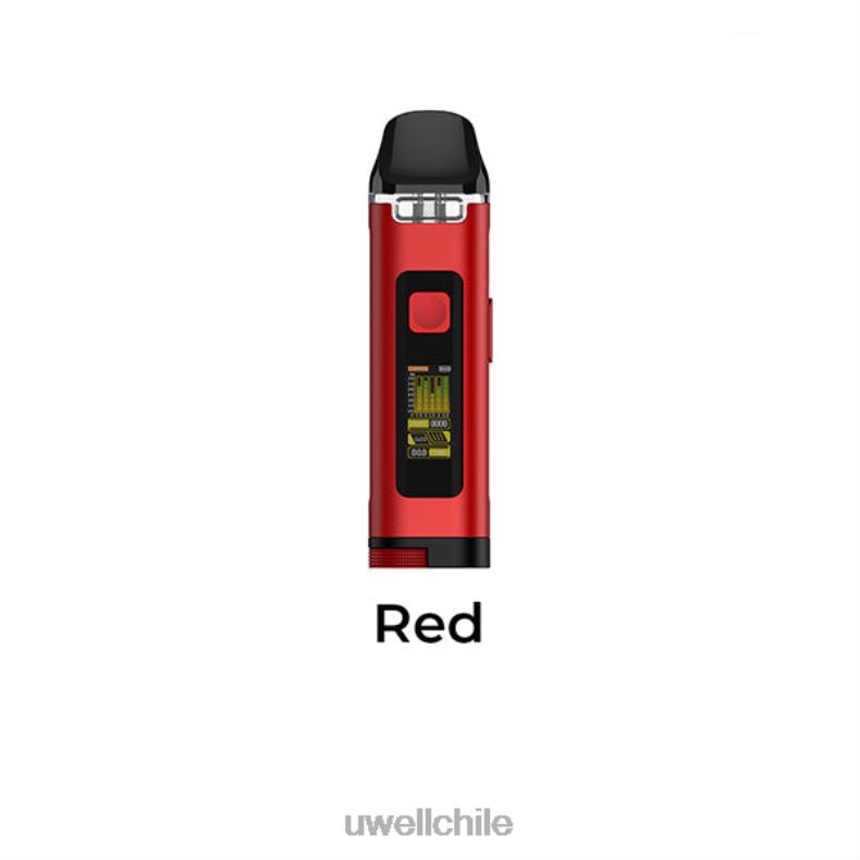 UWELL CROWN D kit de cápsulas 8DTVT122 rojo - Vaporizador UWELL