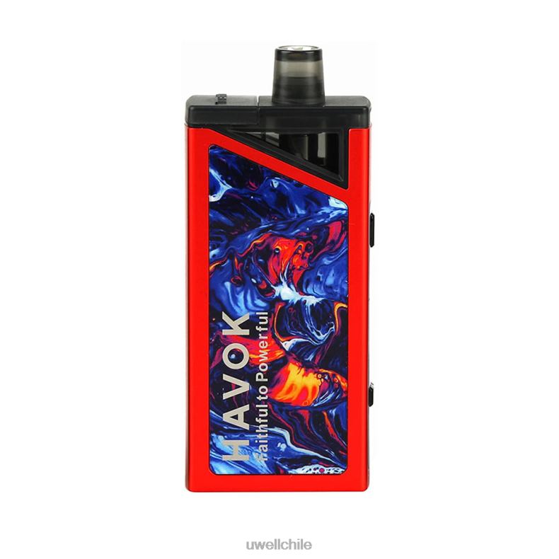 UWELL HAVOK V1 kit 65w 8DTVT188 rojo - UWELL Vape Price